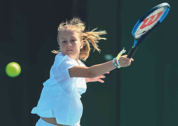 Tennis spielen