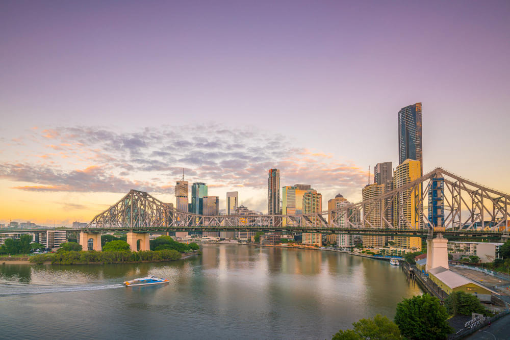 Skyline von Brisbane