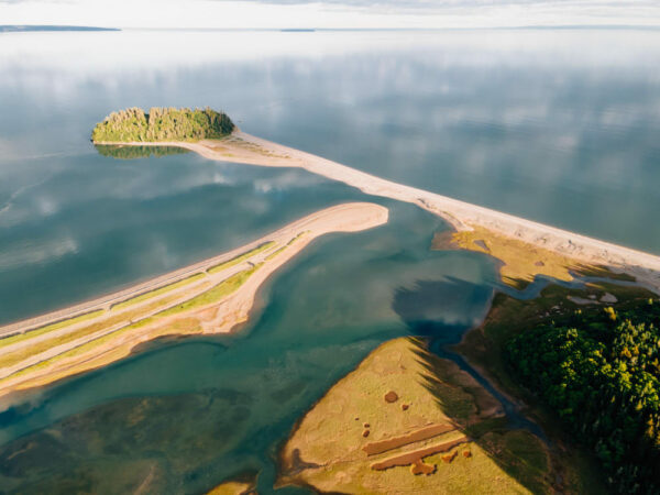 Sicht auf die Bay of Fundy