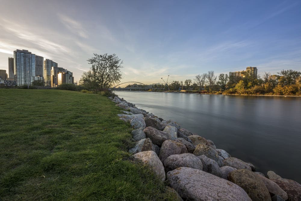 Fluss in Calgary