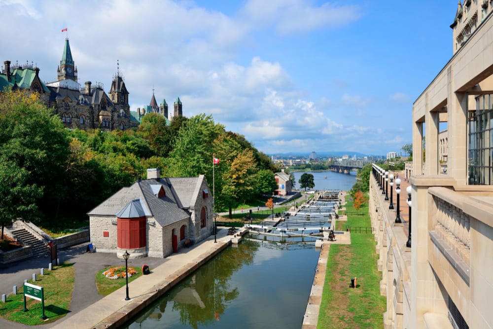 Rideau Kanal in Ottawa