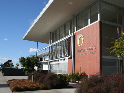 Gebäude der Botany Downs Secondary Schools
