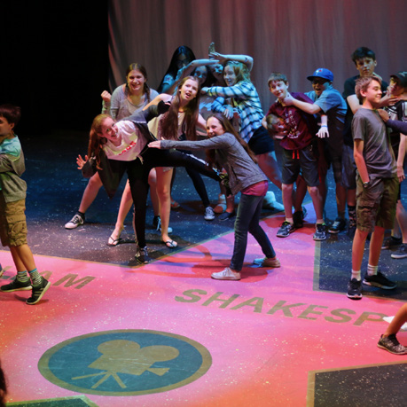 Theaterkurs an der Okanagan Mission School