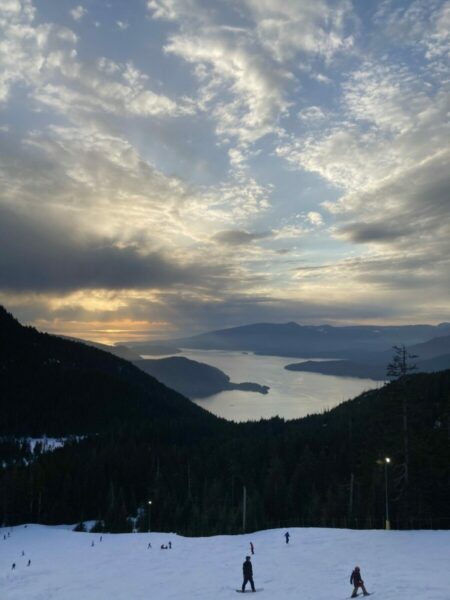 Skigebiet bei Whistler
