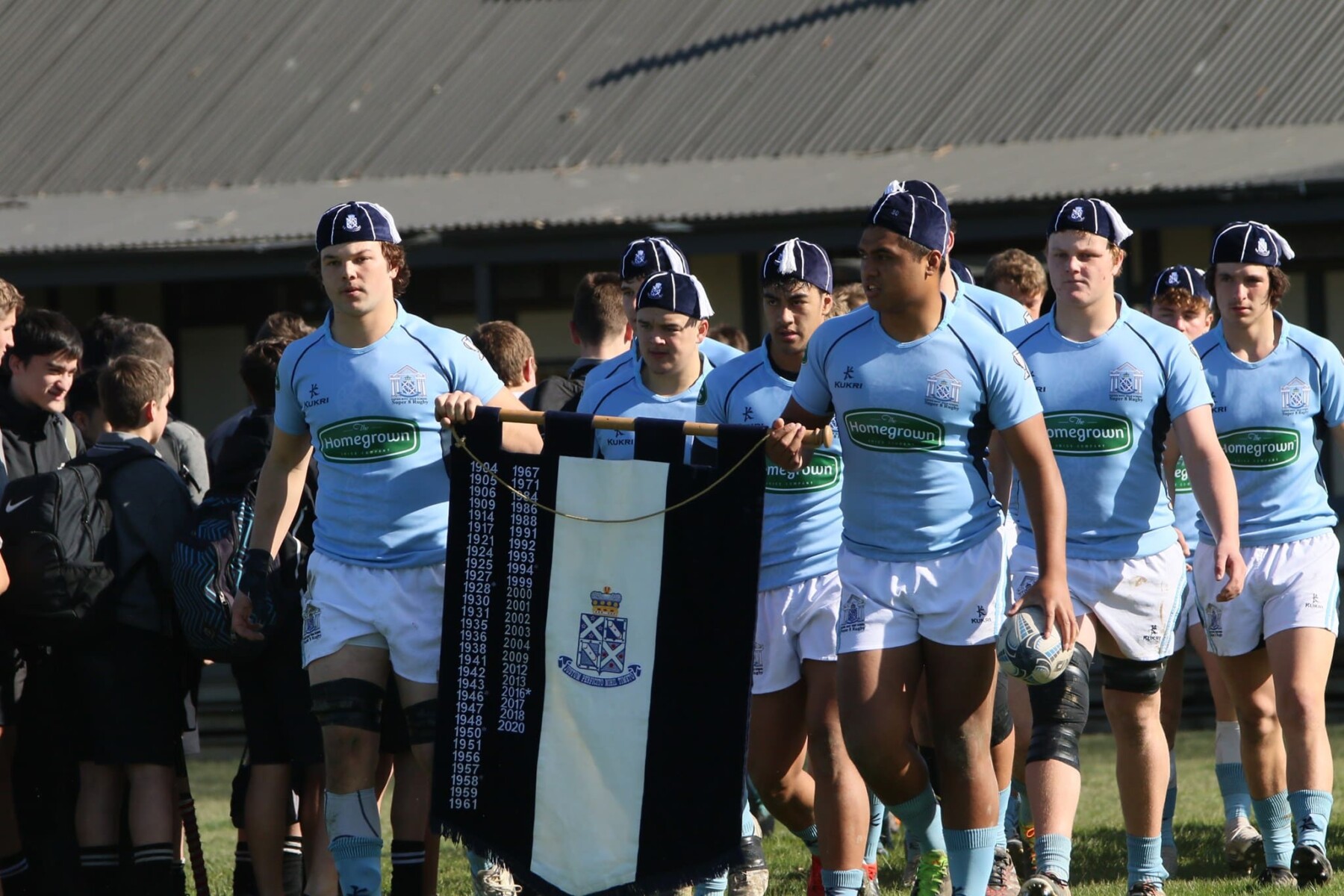 Rugby Team der Napier Boys' High School