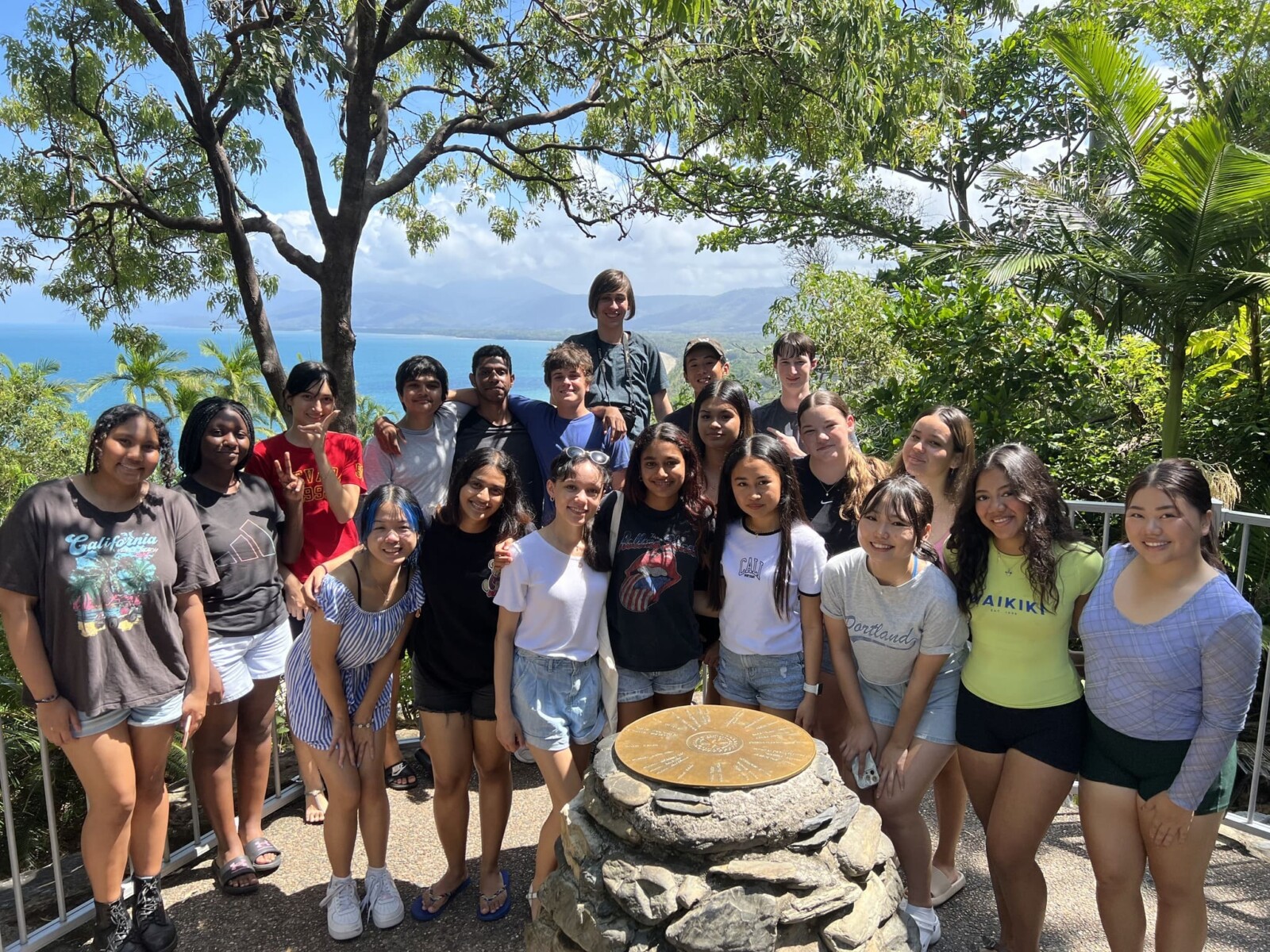 Ausflug der Trinity Bay State High School