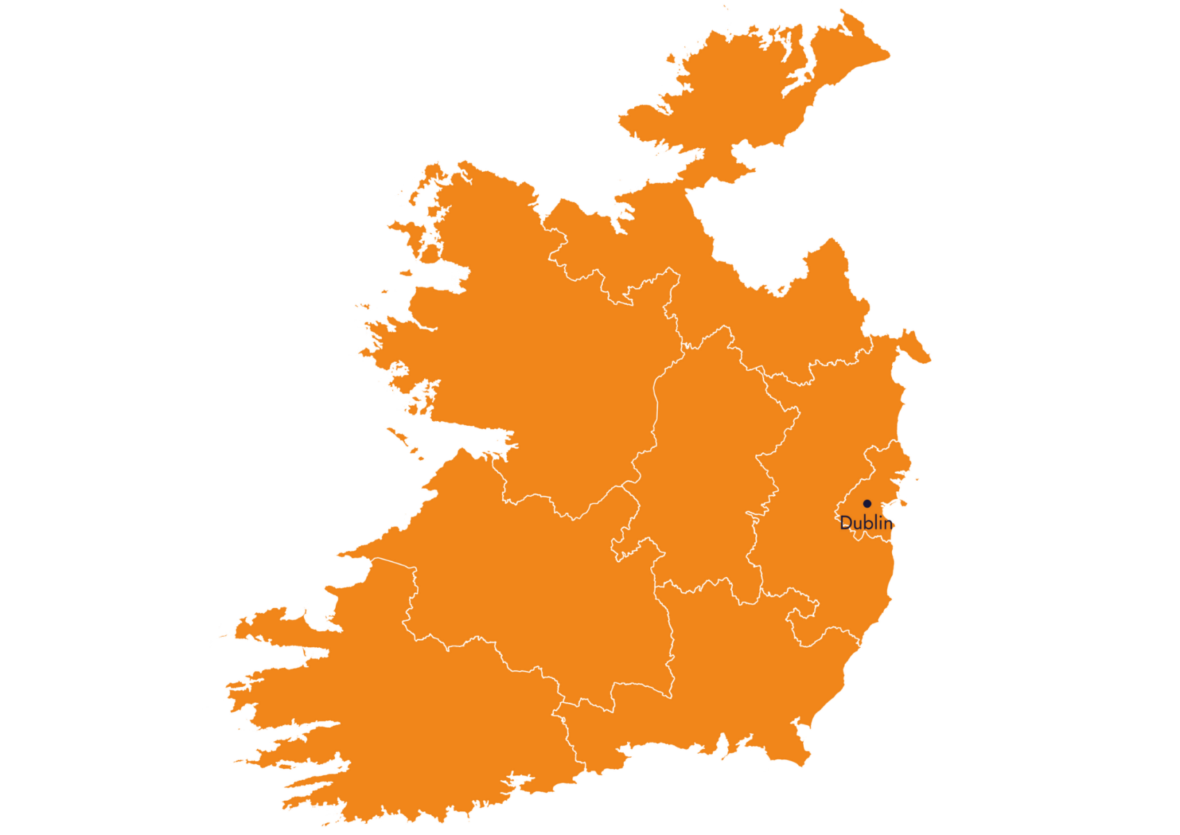 Landkarte von Camp Dublin